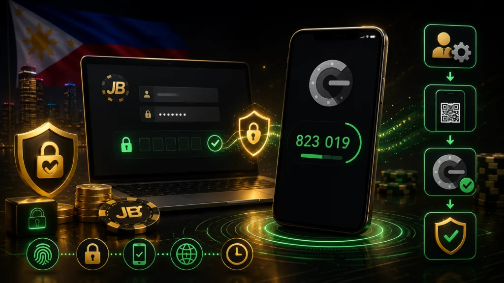 JB.COM two-factor authentication Google Authenticator